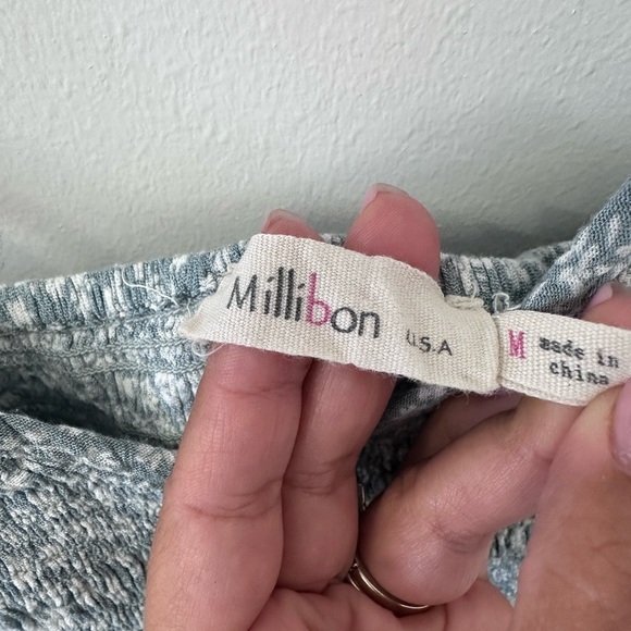 Millibon Floral Spaghetti Strap Dress - M - Picture 5 of 10